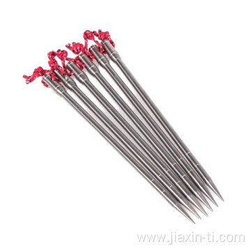 Tent Nail Pin Gr5 Titanium Stake Tent Pegs